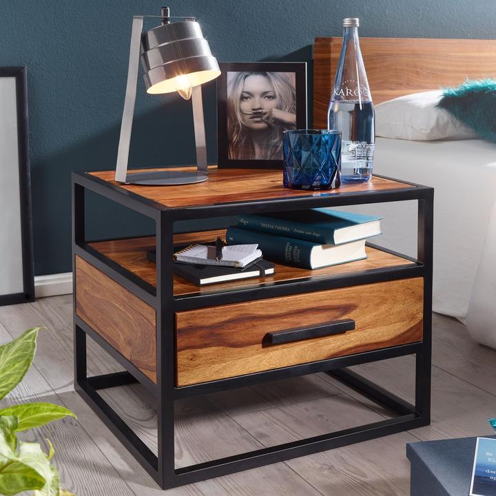 Produktbild FineBuy Nachttisch (45 x 50 x 45 cm)