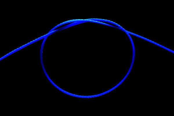 Produktbild Phobya Flex Sleeve 3mm (1/8' UV-blau 1m (Kabelschlauch, 100 cm)