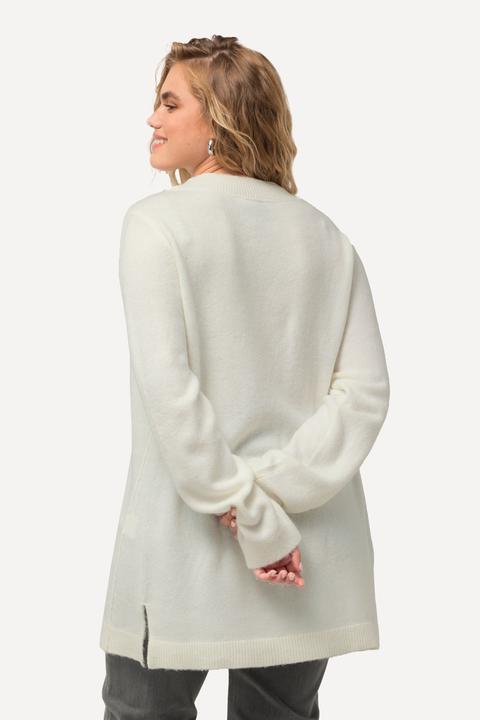 Produktbild Ulla Popken Pullover, Zopfmuster, Stehkragen, Langarm (46, 48)