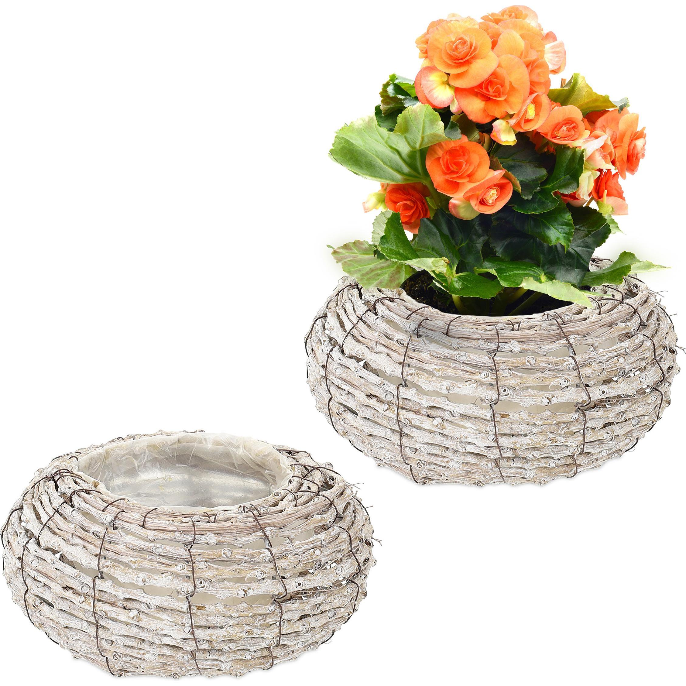 Thumbnail - Relaxdays, Blumentopf, 2x Blumentopf (20 cm)
