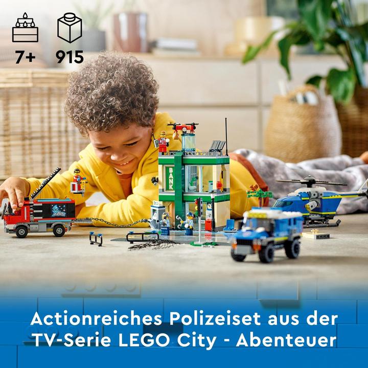 Produktbild LEGO Banküberfall mit Verfolgungsjagd (60317, LEGO City)