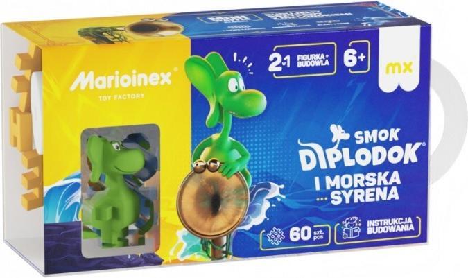 Produktbild Marioinex Mini-Waffel 60 Stück Diplodocus Drache und Meeresnixe