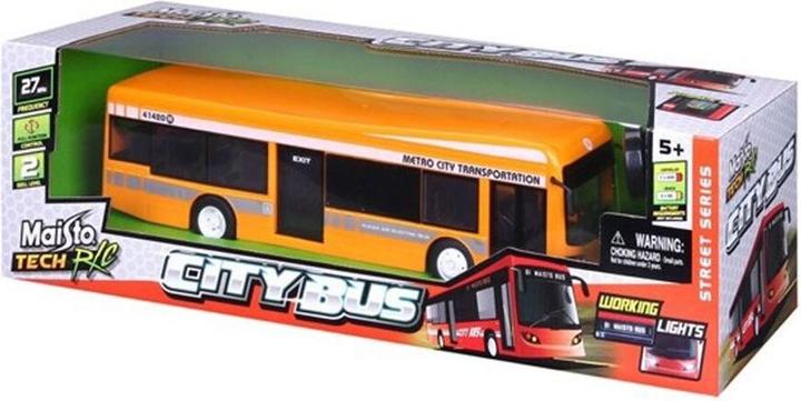 Actual product image Maisto city bus