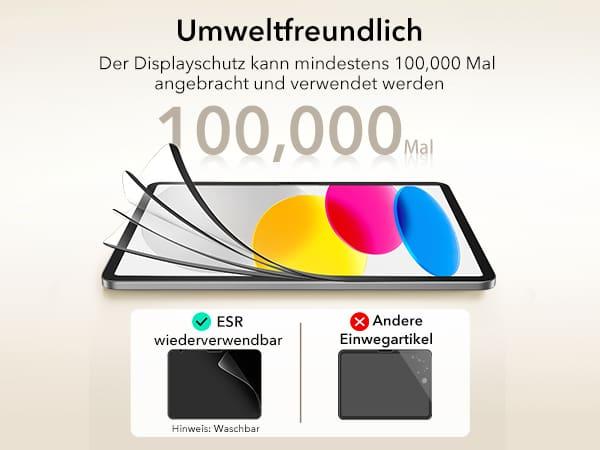 Image du produit ESR Paper-Feel Schutzfolie für iPad Pro 11 (1 pcs, Apple iPad Pro 11 2024, Apple iPad Pro 11 2025)