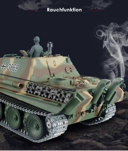Image du produit Es-toys Heng Long RC Panzer Jagdpanther Pro 1:16 (RTF Ready-To-To-Fly)
