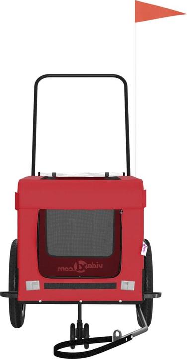 Produktbild vidaXL Fahrradanhänger Hund