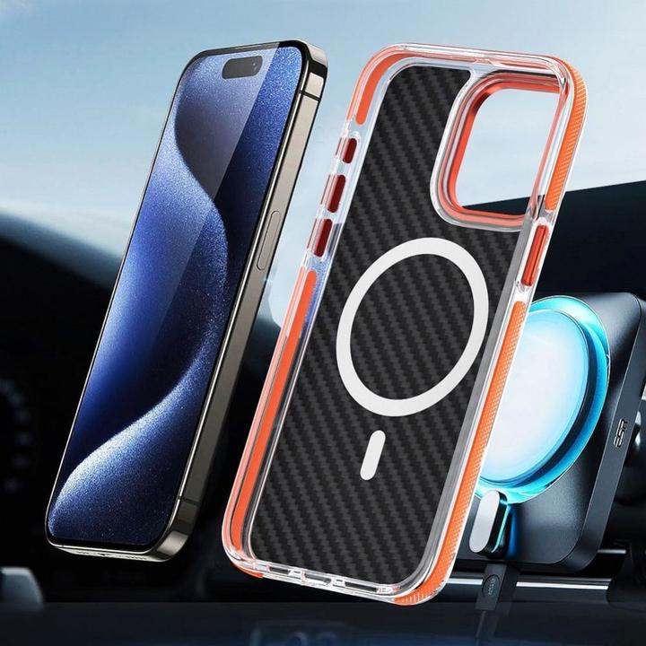 Immagine prodotto FIBER MagSafe case for Iphone 17 Pro orange FIBER 17ProO (5903396420818) (Apple iPhone 17 Pro)