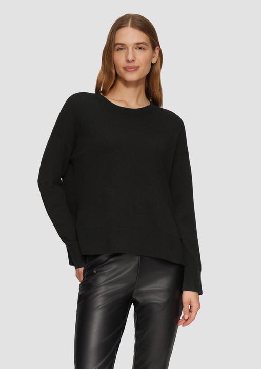 Immagine prodotto S.Oliver Strickpullover Strickpullover aus Kaschmirmix mit seitlichen Schlitzen (38)