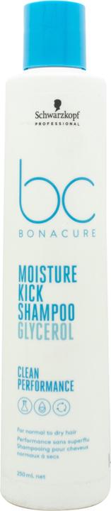 Schwarzkopf BC Moisture Kick - Shampoo (Flüssiges Shampoo, 250 ml)