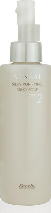 Actual product image Sensai Silky Purifying Milky Soap (Facial soap, 150 ml)