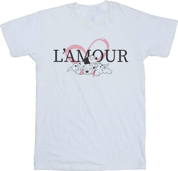 Immagine prodotto Disney 101 Dalmatians L'Amour Maglietta Ampia Donna (M)