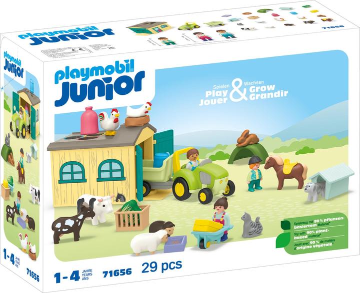 Image du produit Playmobil Aventure à la ferme Tracteur (71656)