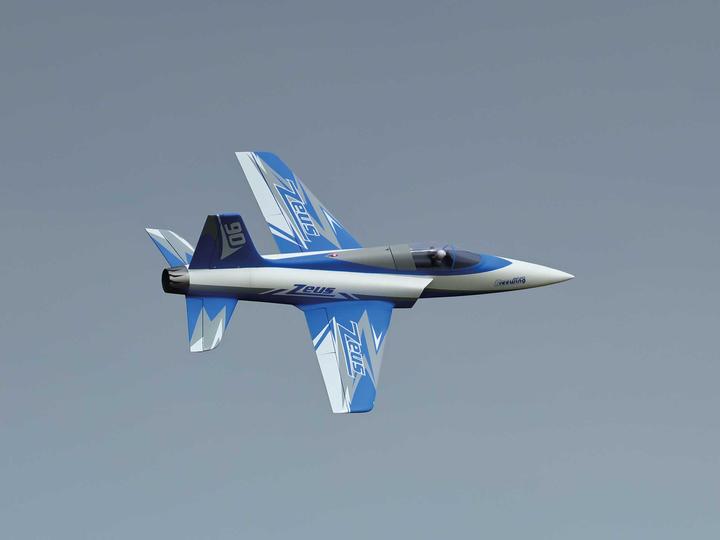 Image du produit Freewing Zeus 90mm PNP 8S Sport jet EDF (Bleu) (Avion à réaction)