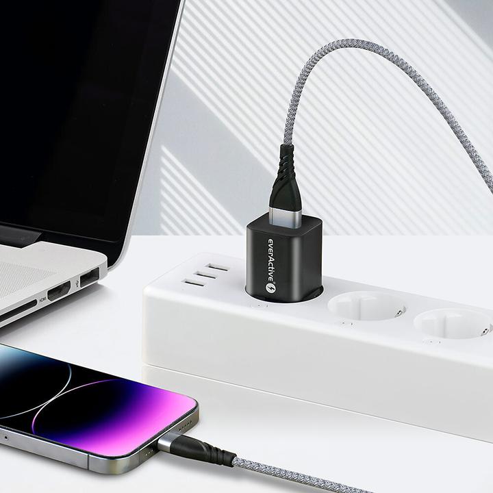 Produktbild Everactive USB A — Lightning (2 m, USB 2.0, 100 W)
