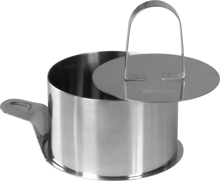 Actual product image Stoneline Dessert rings and food rings set, 8 pieces, stainless steel, 6 rings, 1 lifter, 1 punch, round