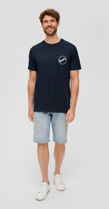 Image du produit S.Oliver T-Shirt Baumwoll-T-Shirt mit Crew Neck und Sinalco®-Print (L)