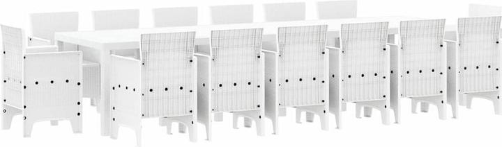 Produktbild vidaXL Gartendining-Set (350 x 100 x 74 cm)