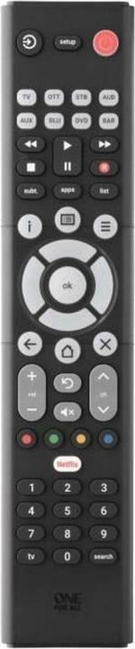 Immagine prodotto One for All Telecomando Essence Basic 8 (Telecomando specifico per il dispositivo, Infrarossi)