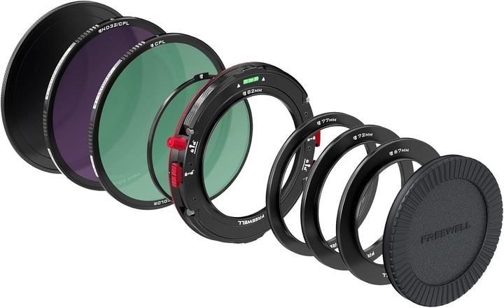 Immagine prodotto Freewell Sistema di filtri magnetici versatili K2 (82 mm, Filtri grigi)