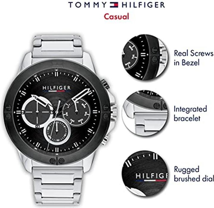 Actual product image Tommy Hilfiger Harley (Analogue wristwatch, 46 mm)