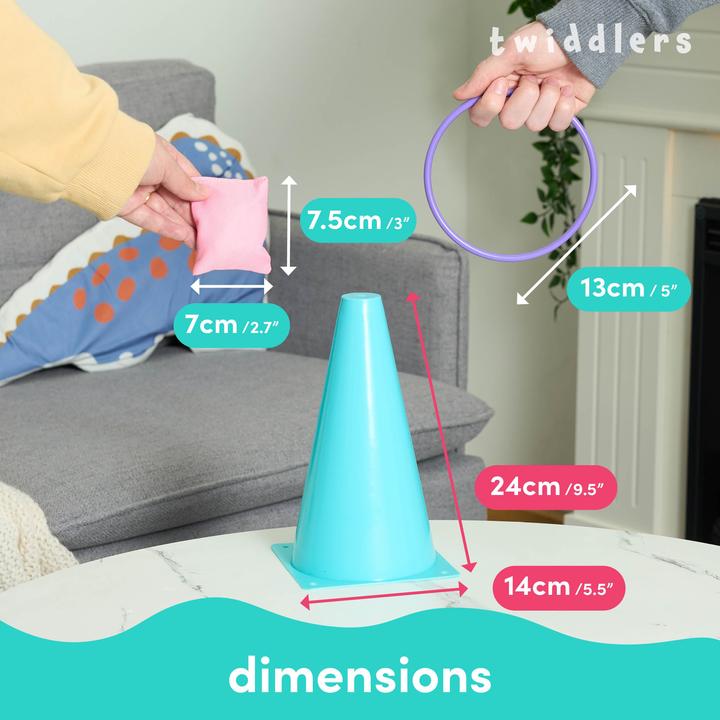 Produktbild The twiddlers Spieleset 3-in-1 26-teilig