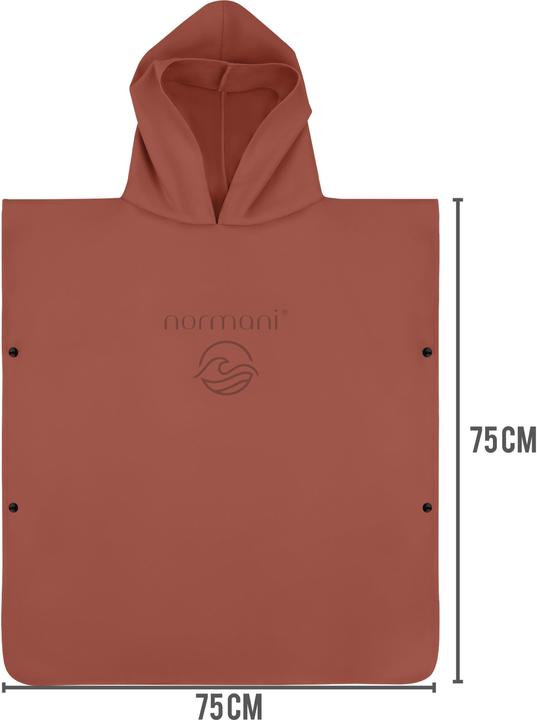 Actual product image Normani Kinder Badeponcho aus Mikrofaser Manati - 8921