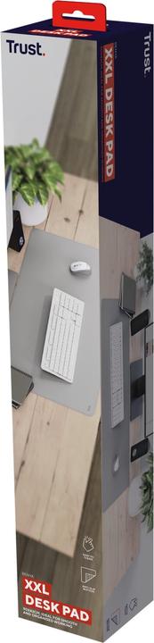 Actual product image Trust Benya XXL Desk Pad - Grey (XXL)