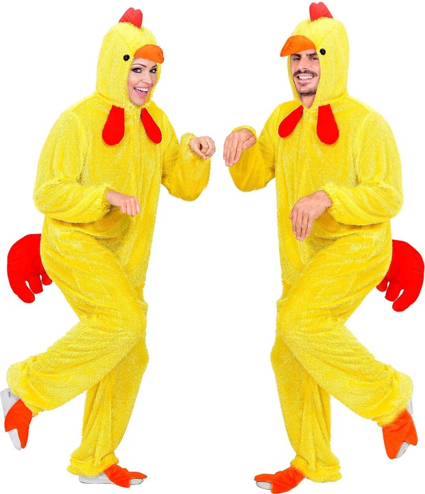 Widmann Küken Funny Overall Erwachsene (XL)