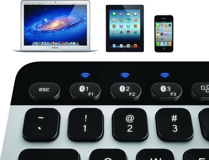 Actual product image Logitech Easy-Switch Keyboard K811 (Swiss, Wireless)