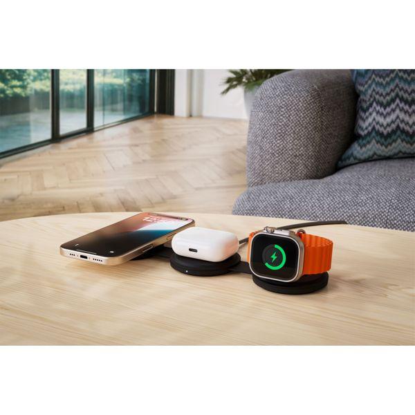 Immagine prodotto Satechi Caricabatterie wireless OntheGo 3-in-1 con Qi2 (15 W)