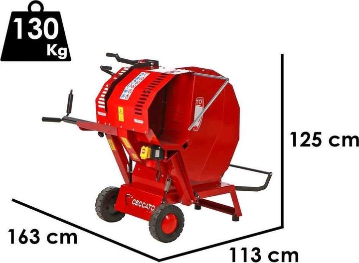 Actual product image Ceccato Olindo SGT TRI Electric wood cutter Professional three-phase portal circular saw