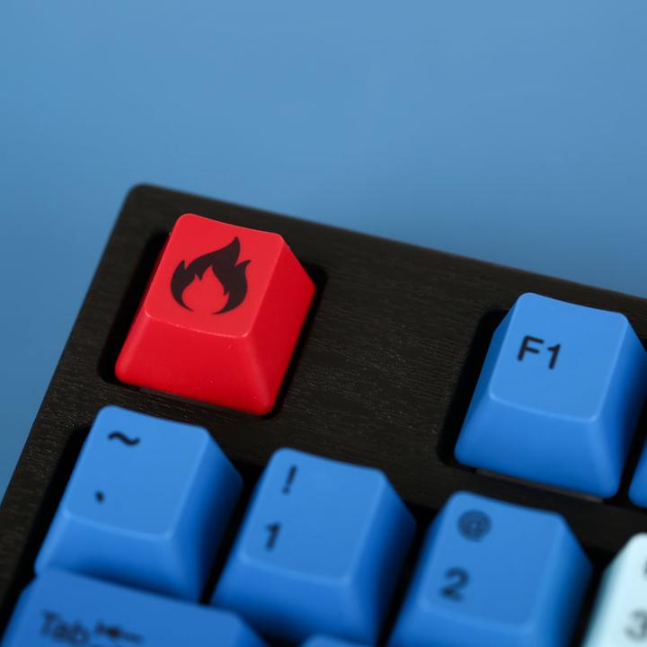 Actual product image Varmilo VEA87 Summit R1 TKL Gaming Keyboard, MX-Silent-Red, white LED - US Layout (US, Cable)