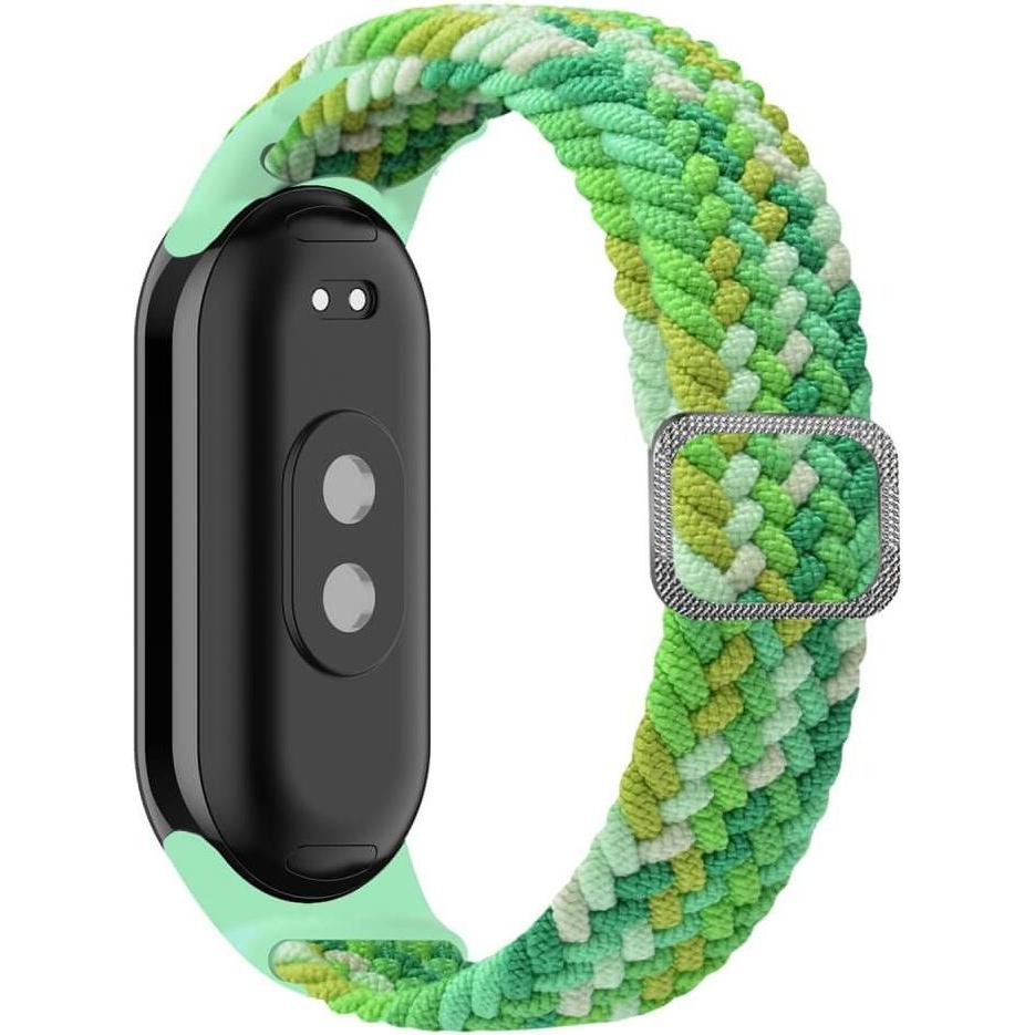 Cover-Discount Flexibles Nylon Stoff Ersatzarmband (Nylon), Uhrenarmband, Grün