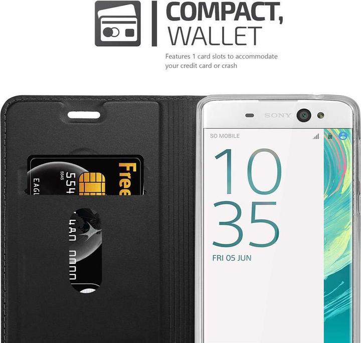 Actual product image Cadorabo Book Classy Style Cover (Sony Xperia XA Ultra)