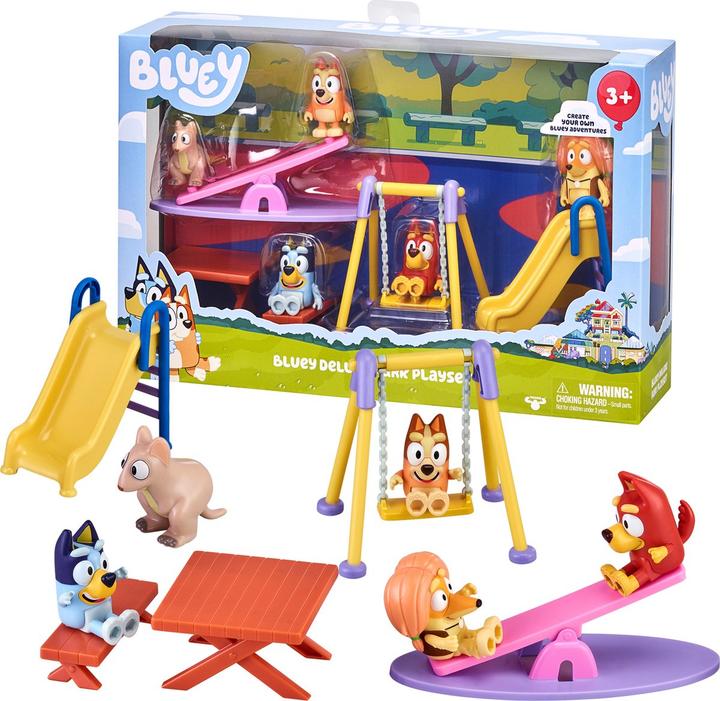 Image du produit Moose Bluey Deluxe Park Playset