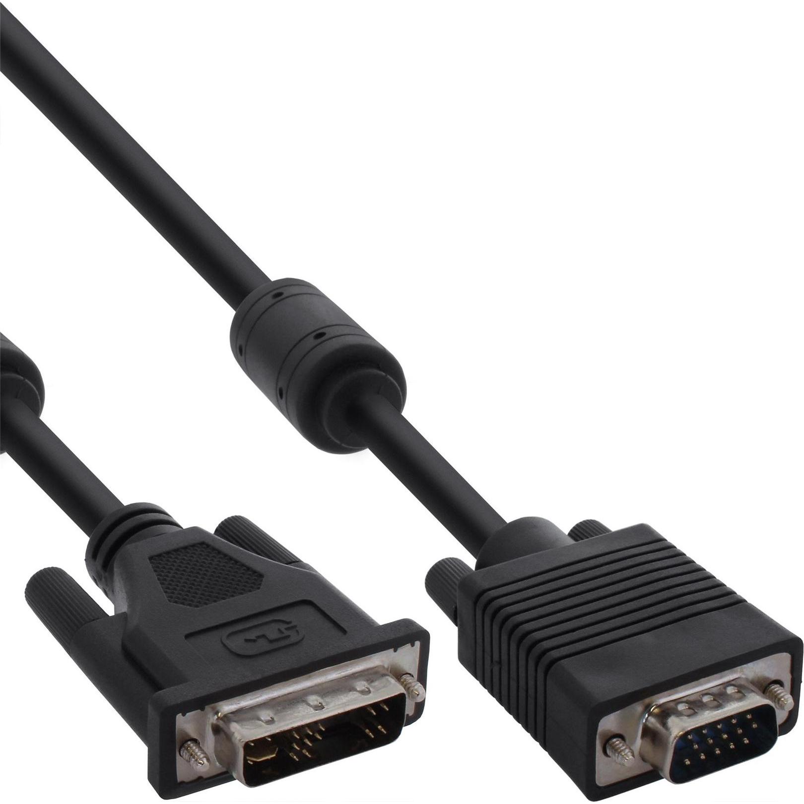 InLine VGA — Dvi (5 m), Cavo video