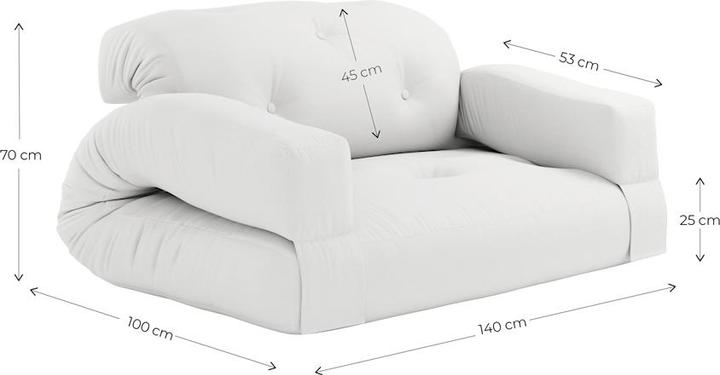 Actual product image Karup Design Hippo (Sofa bed)