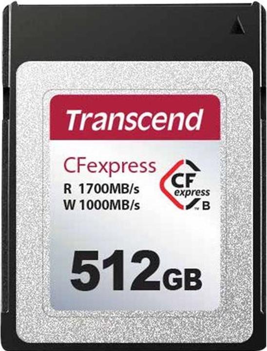 Image du produit Transcend TS512GCFE820 (512 Go, CFexpress type B)