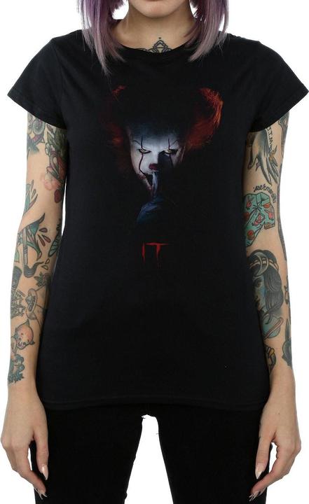 Immagine prodotto Universal Textiles Maglietta in cotone Pennywise Quiet da donna/donna (L)