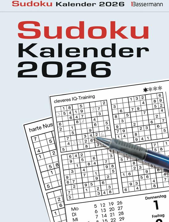 Produktbild Sudokukalender 2026