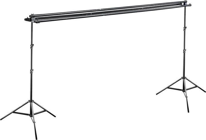 Produktbild Walimex 3-fach Hintergrundsystem + Tasche (290 cm, 250 cm)