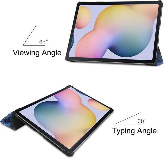 Image du produit MU Style Couverture pliable triple avec motif (Galaxy Tab S7+)