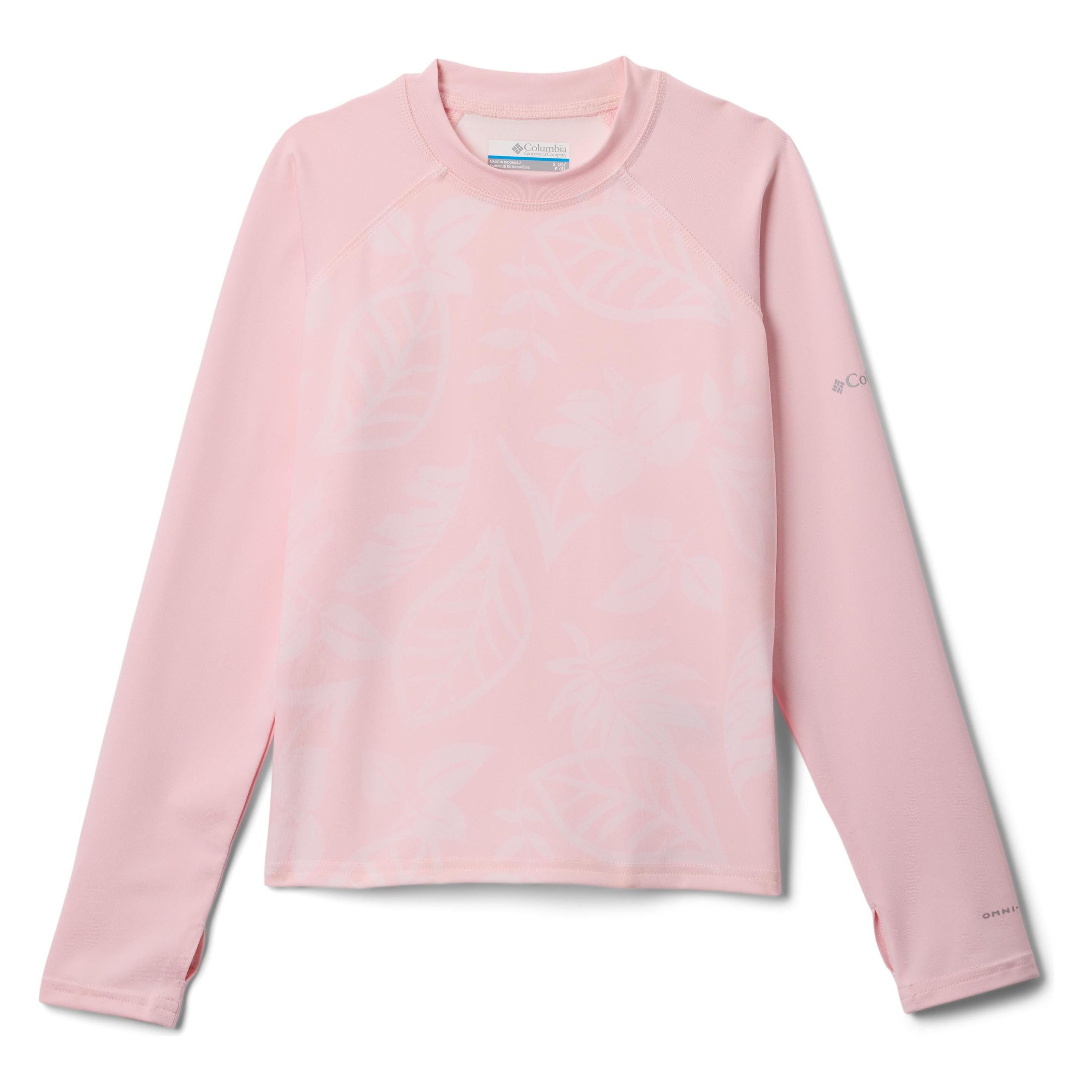 Columbia Sandy Shores Long Sleeve - Maglia Manica Lunga Anti-UV Unisex Per Bambini (Colore Blu, Taglia XL)