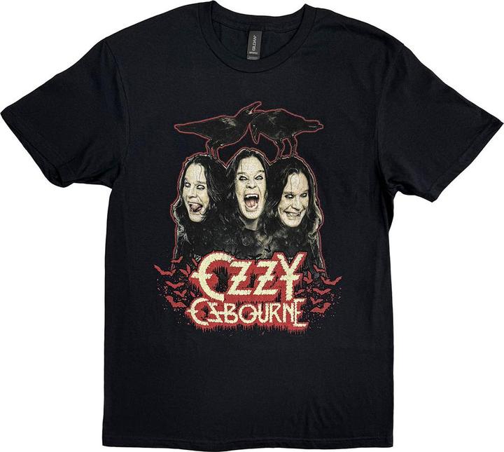 Produktbild Ozzy Osbourne Crows & Bars Mens Black (XL)