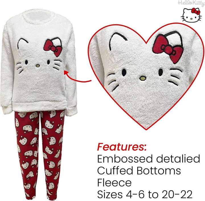 Image du produit Hello Kitty - Ensemble de pyjama long - Femme (32)