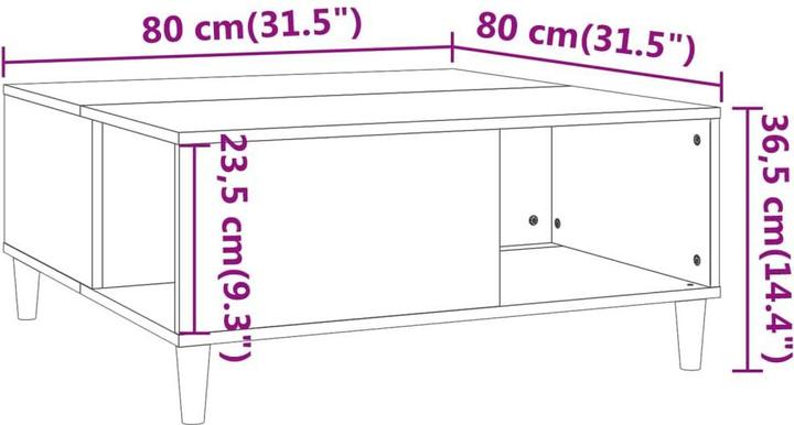 Image du produit vidaXL Couchtisch