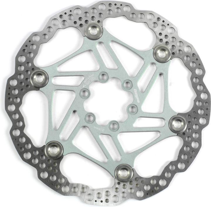 Productafbeelding Hope Zwevende schijfremrotor - zilver (160 mm)