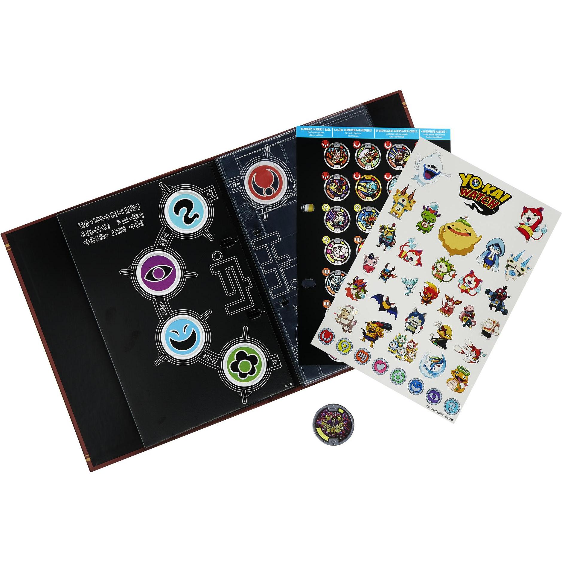 Thumbnail - Hasbro Yo-Kai Watch Sammelbuch inkl. 1 Medaille (Multilingual)