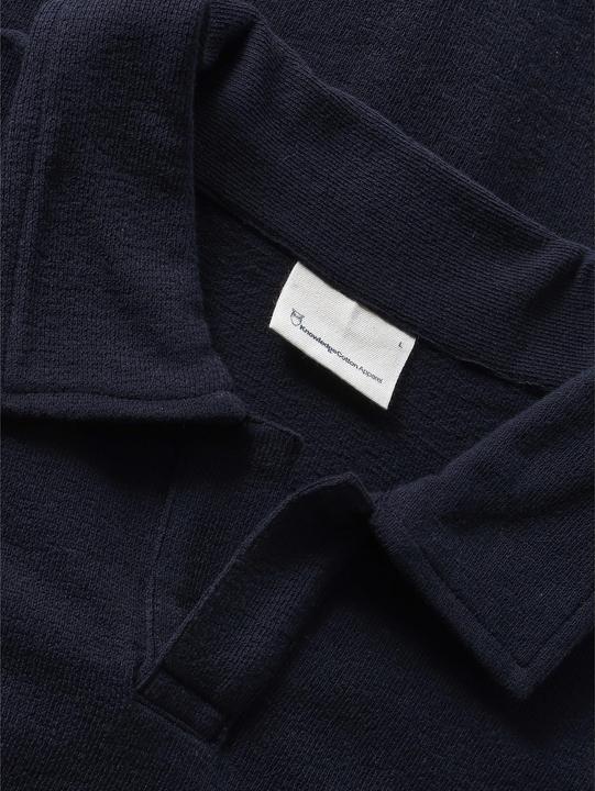 Produktbild KnowledgeCotton Apparel Loose Bouclé Polo (S)