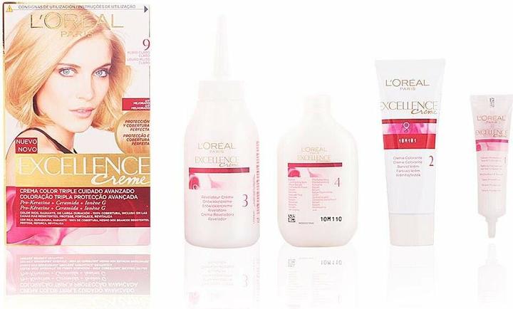 Produktbild L'Oréal Paris EXCELLENCE Creme tinte #9 rubio claro claro (#9 rubio claro claro)